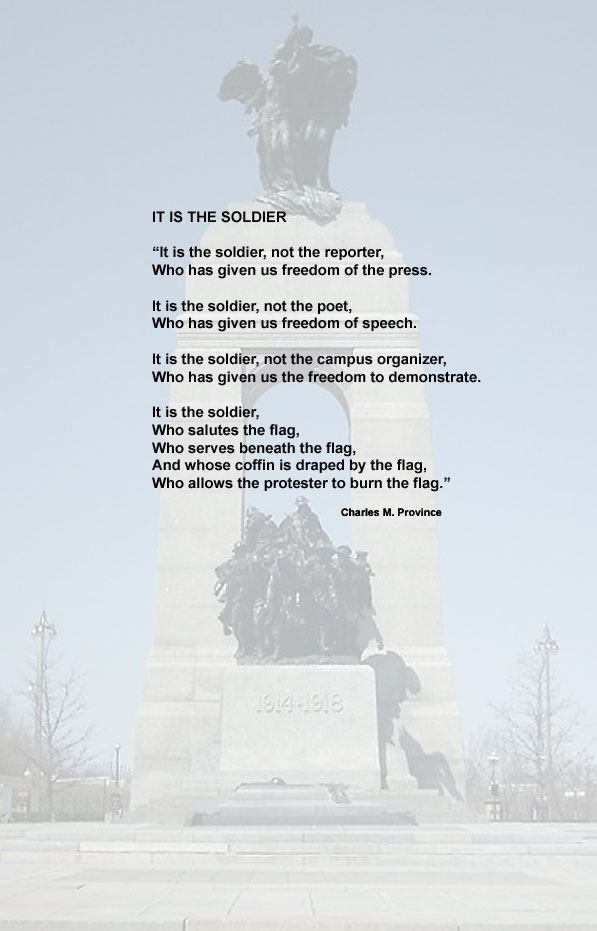 Poem: The soldier
