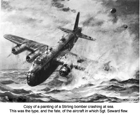 Crash of a Stirling Bomber