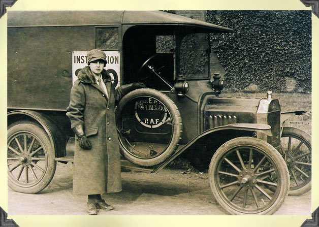 Betty Whittle with her truck