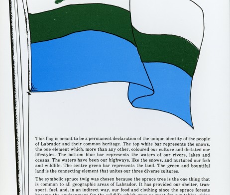 Labrador Flag Postcard