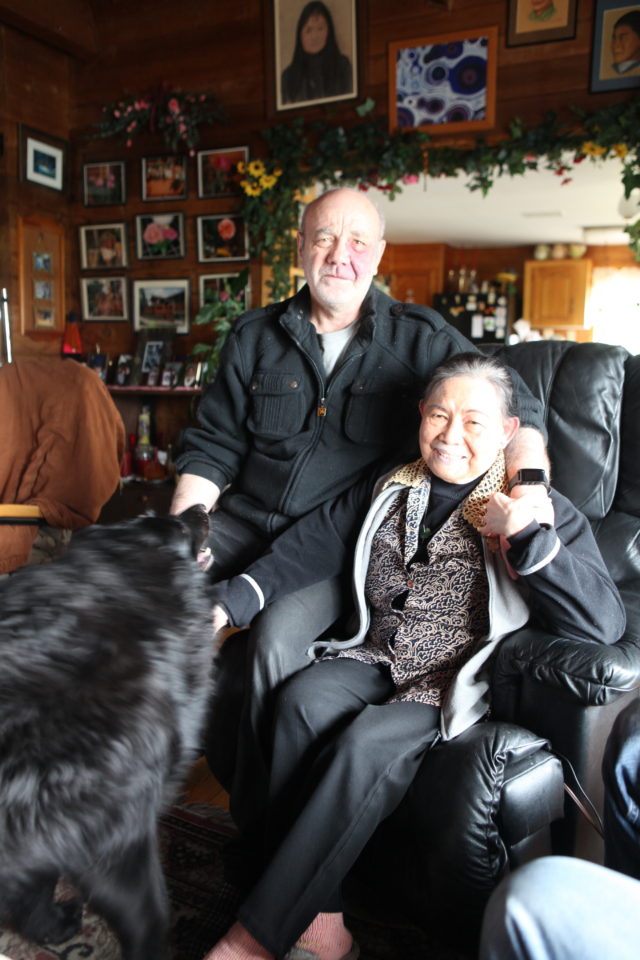 Al and Pitt Bruce in North West River