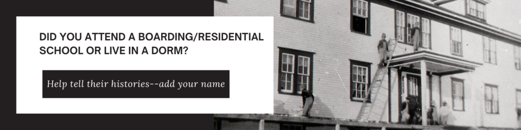 Did you attend a boarding/residential school? Add your name